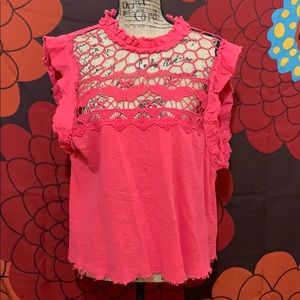 Free people top.     025-1